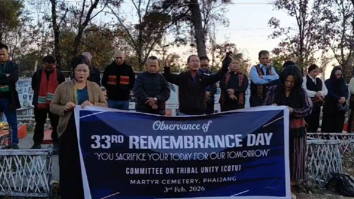Manipur: Kuki-Zo observe 33rd Remembrance Day amid Delhi talks, reiterate demand for separate administration