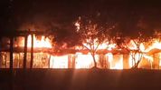 Massive fire guts over 17 shops at Nawaibeel Bazar in West Karbi Anglong Massive fire guts over 17 shops at Nawaibeel Bazar in West Karbi Anglong