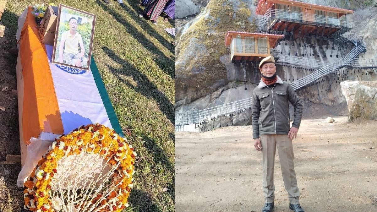 "A void that cannot be filled": Arunachal cop killed in tiger attack cremated at Namsai