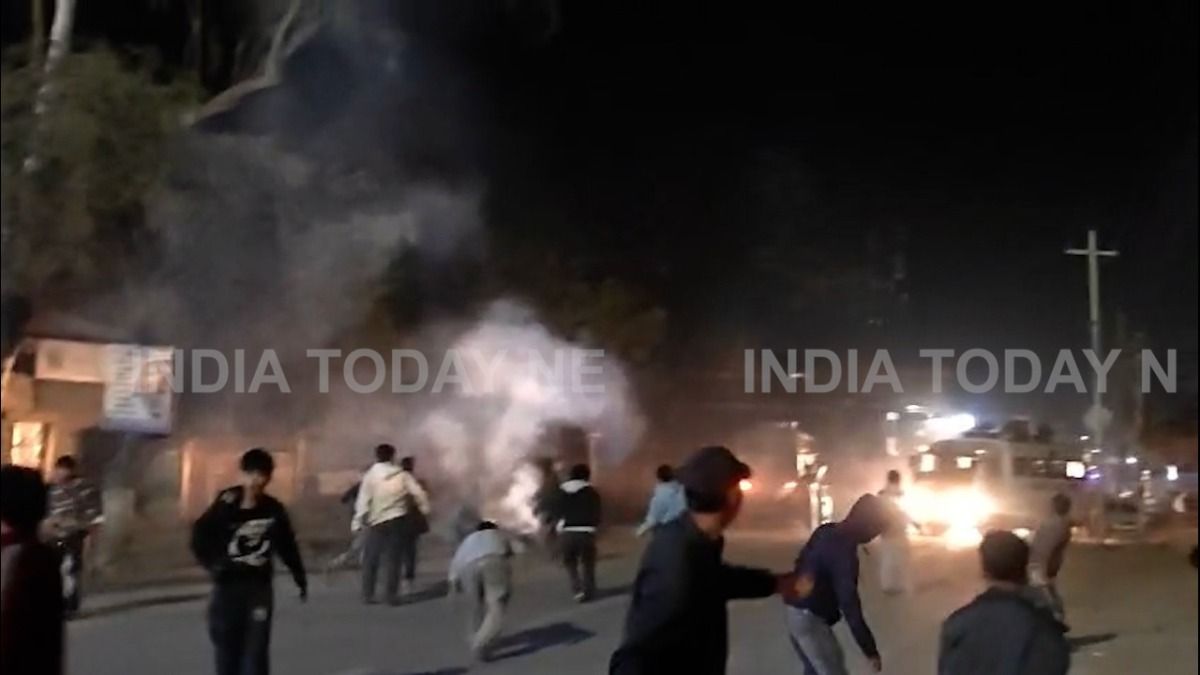 Tension erupts in Manipur's Churachandpur as protests break out against ‘Popular Government’