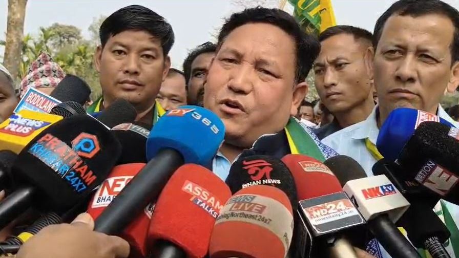 UPPL holds ‘Shanti Samannay Pad Yatra’ in Bijni; Pramod Boro confident of victory