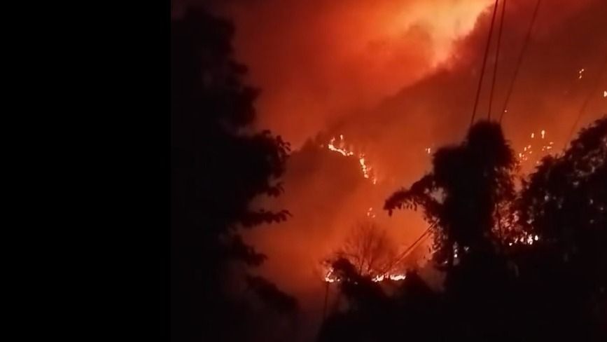 Massive fire ravages Walong in Arunachal, minister issues warning