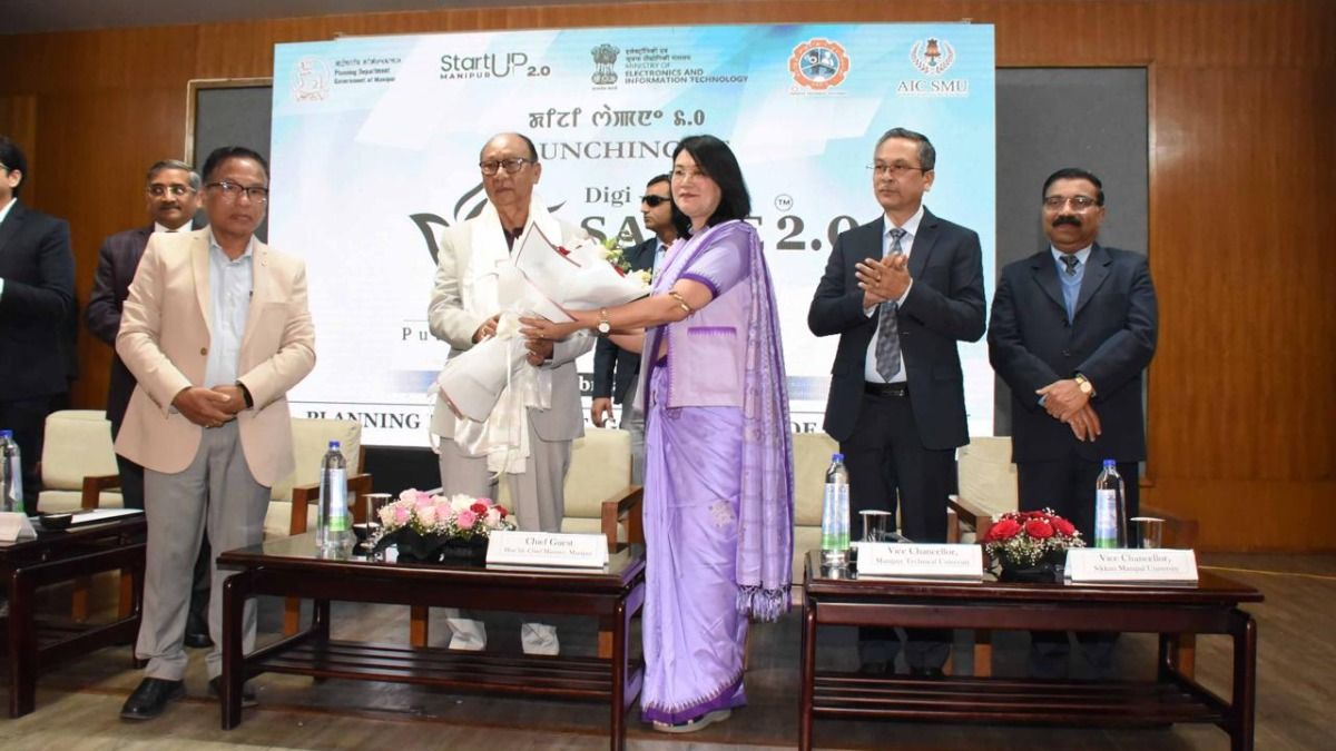 Manipur CM launches DIGI-SAPNE 2.0 to fuel northeast startup boom with Rs 80 lakh boost