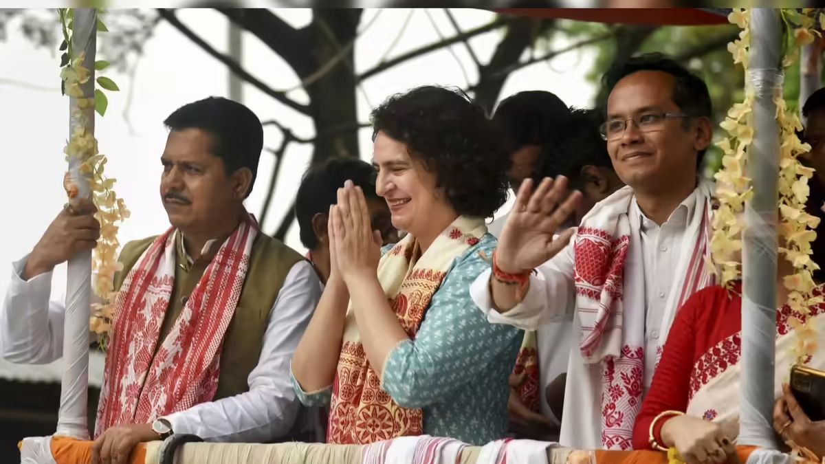 Party hopping before polls normal, says Priyanka Gandhi on Bhupen Borah's exit
