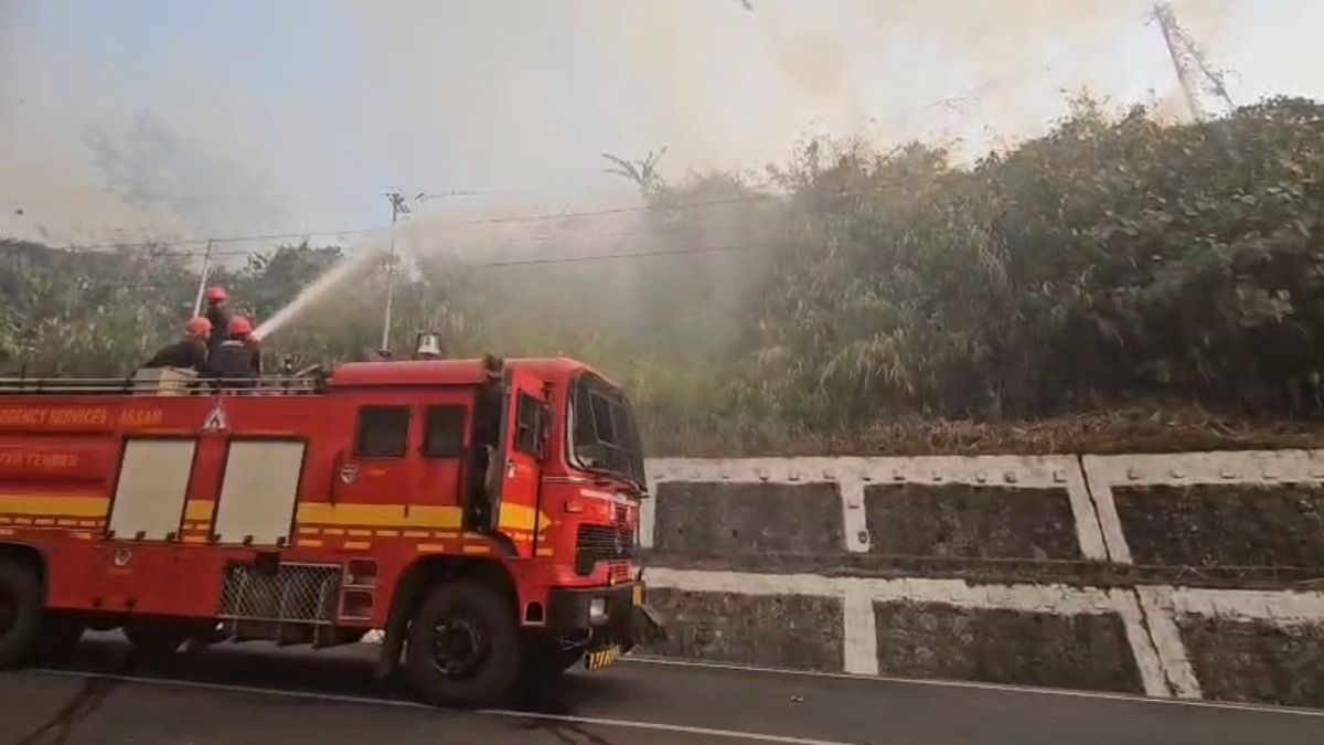 Swift coordination averts major fire disaster in Arunachal’s Lower Dibang Valley