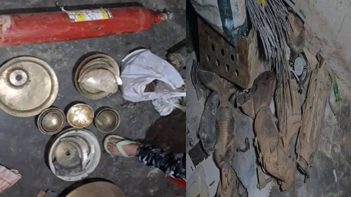 Assam: Sivasagar police bust alleged stolen goods racket, seize brass artefacts and cash