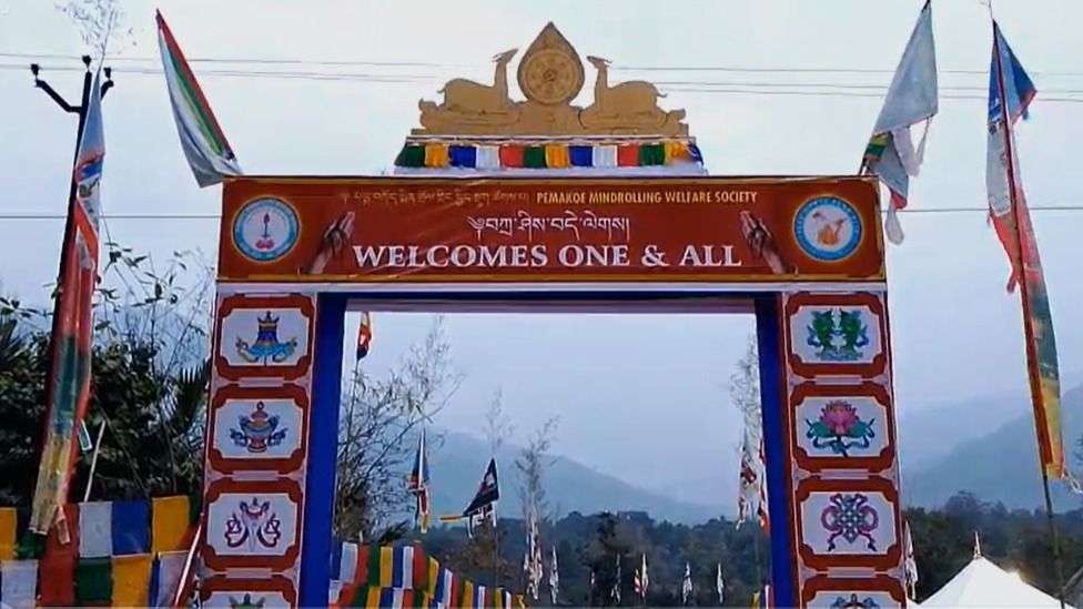 Foundation stone laid for Pemakoe Mindrolling Gonpa in Arunachal’s Tuting 