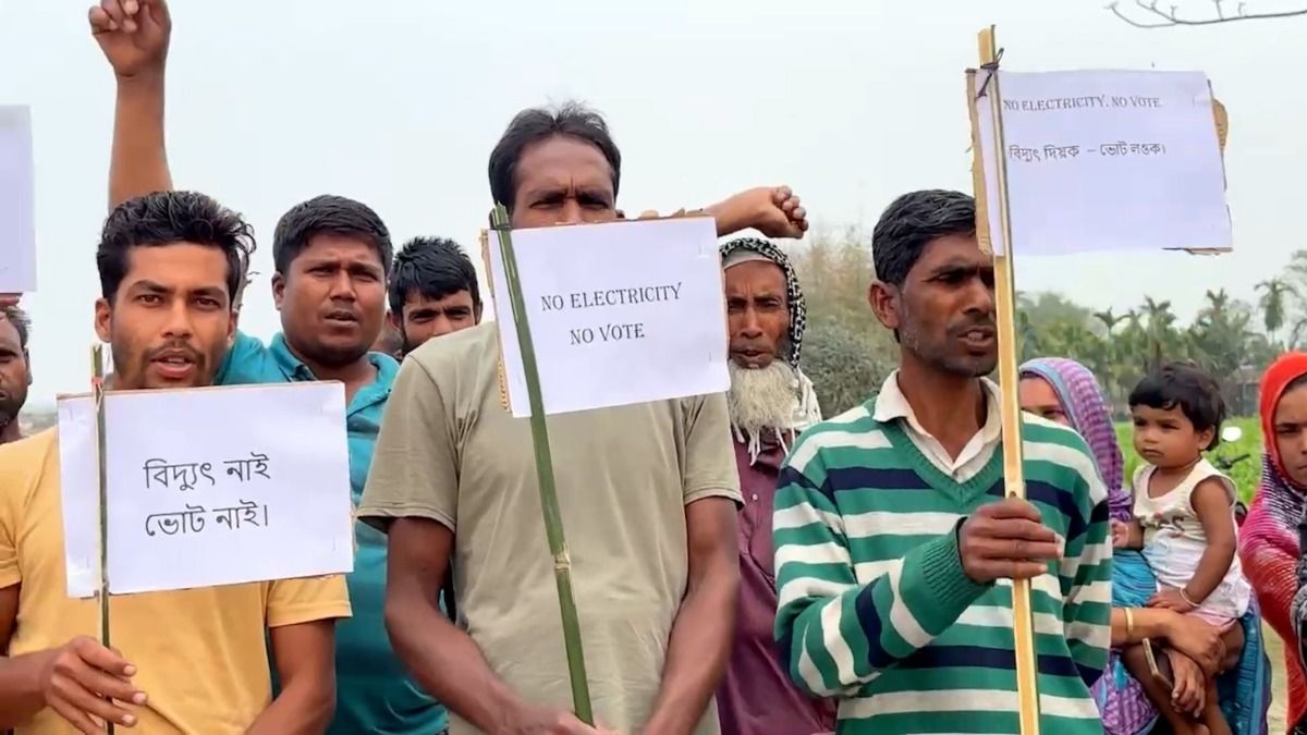 Dark since 1947: Assam village challenges government's electrification claims, warns of election boycott