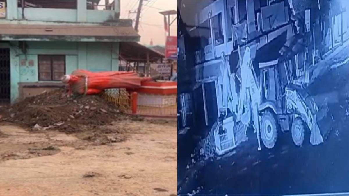 Nehru's statue vandalised in Assam's Cachar, Congress demands strict action against miscreants