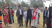 Union MoS inspects projects, distributes welfare benefits in Manipur’s Noney district Union MoS inspects projects, distributes welfare benefits in Manipur’s Noney district