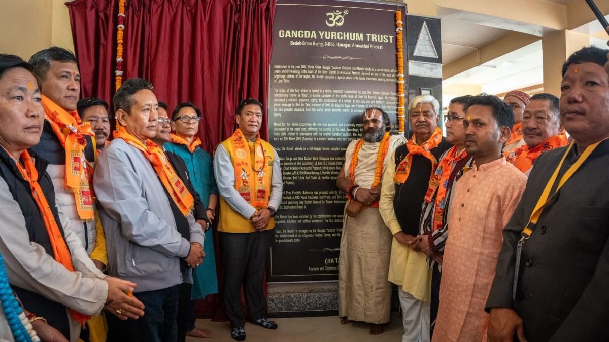 Gangda Yarchum Trust founder outlines vision behind Ram temple initiative in Arunachal