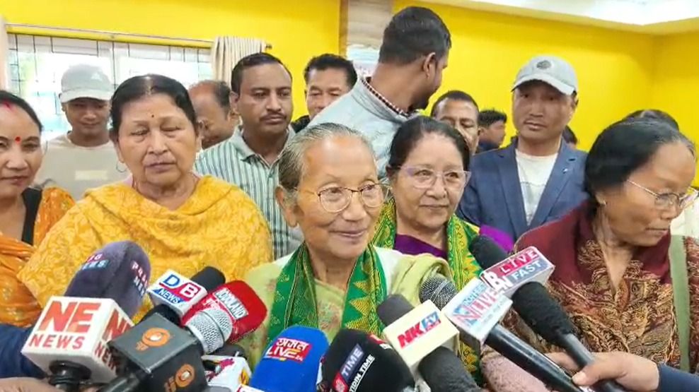 Pramila Rani Brahma files application for BPF ticket from Kokrajhar Assembly seat 