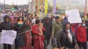 Mass protest erupts in Arunachal's Tawang over alleged irregularities in PWD tendering Mass protest erupts in Arunachal's Tawang over alleged irregularities in PWD tendering