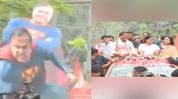 'Superman' cutouts steal the show as Himanta leads mega nomination rally for Jalukbari 'Superman' cutouts steal the show as Himanta leads mega nomination rally for Jalukbari