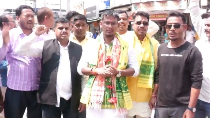 Denied ticket after 12 years, former BJP leader breaks down, files as independent in Bongaigaon