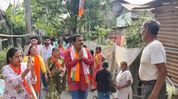 BJP’s Uttam Prasad goes door-to-door in Dhubri, predicts minority vote swing BJP’s Uttam Prasad goes door-to-door in Dhubri, predicts minority vote swing