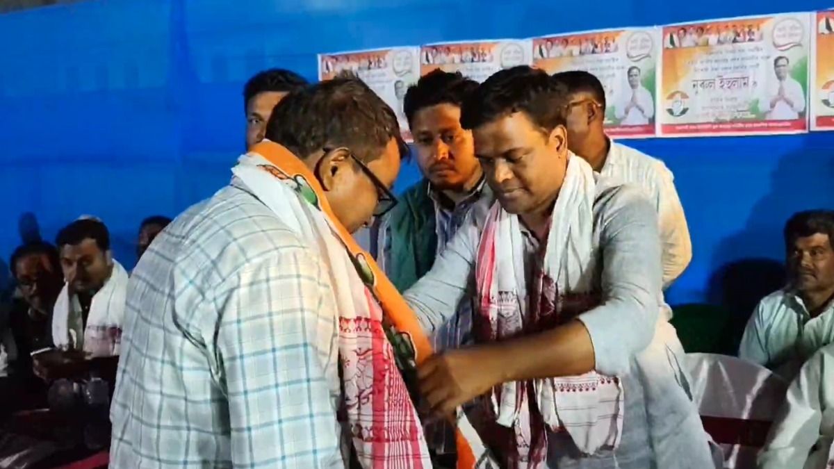 AIUDF loses ground in Assam's Bongaigaon as over 500 leaders join Congress