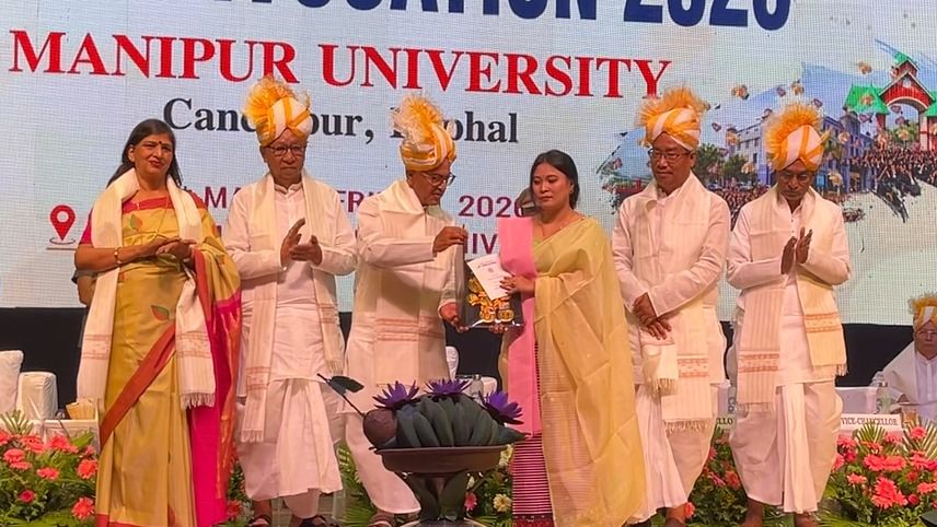 Manipur Governor urges graduates to be torchbearers of ‘Viksit Bharat’ at Manipur University convocation