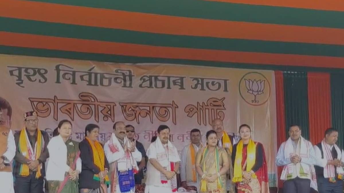 Nitin Nabin leads BJP campaign in Margherita ahead of Assembly polls