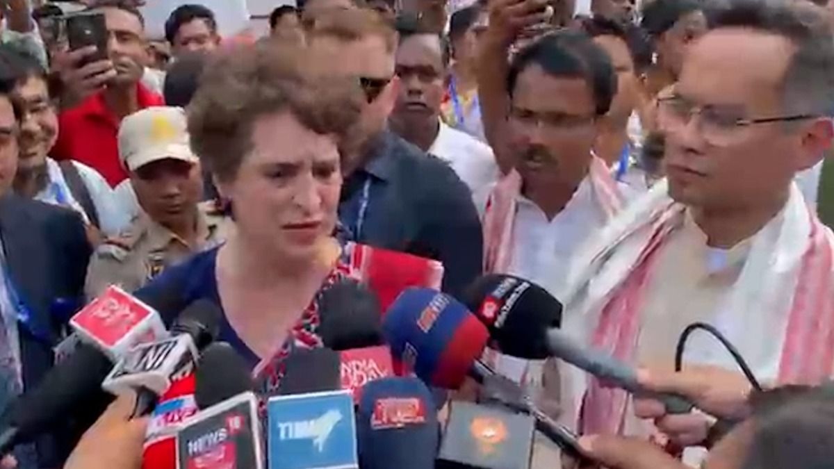 Priyanka responds to India Today's question on politics over Zubeen