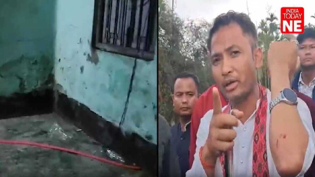 Assam polls: Election violence erupts in Dibrugarh's Khowang, several injured in AJP-BJP clash