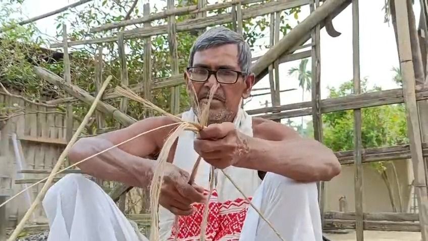 Watch | Assam's Kaliabor village keeps Goru Bihu traditions alive with handmade ropes