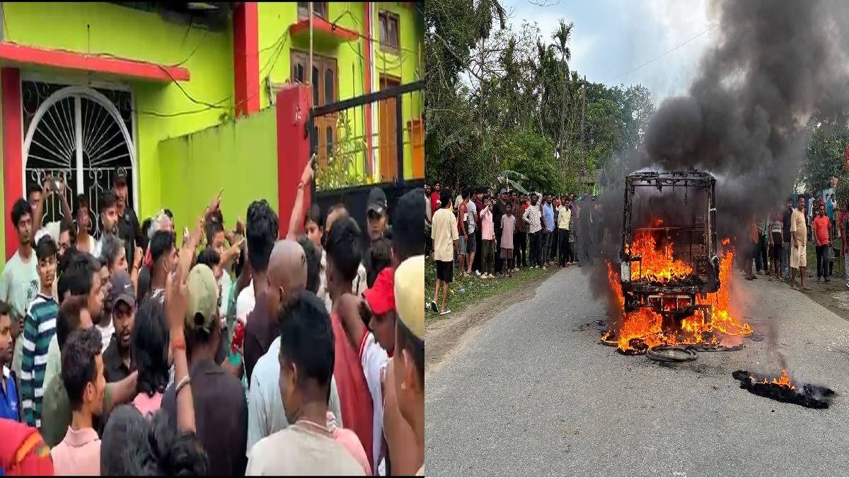 Assam: Digboi tense after murder sparks highway protest, autorickshaw set ablaze by mob