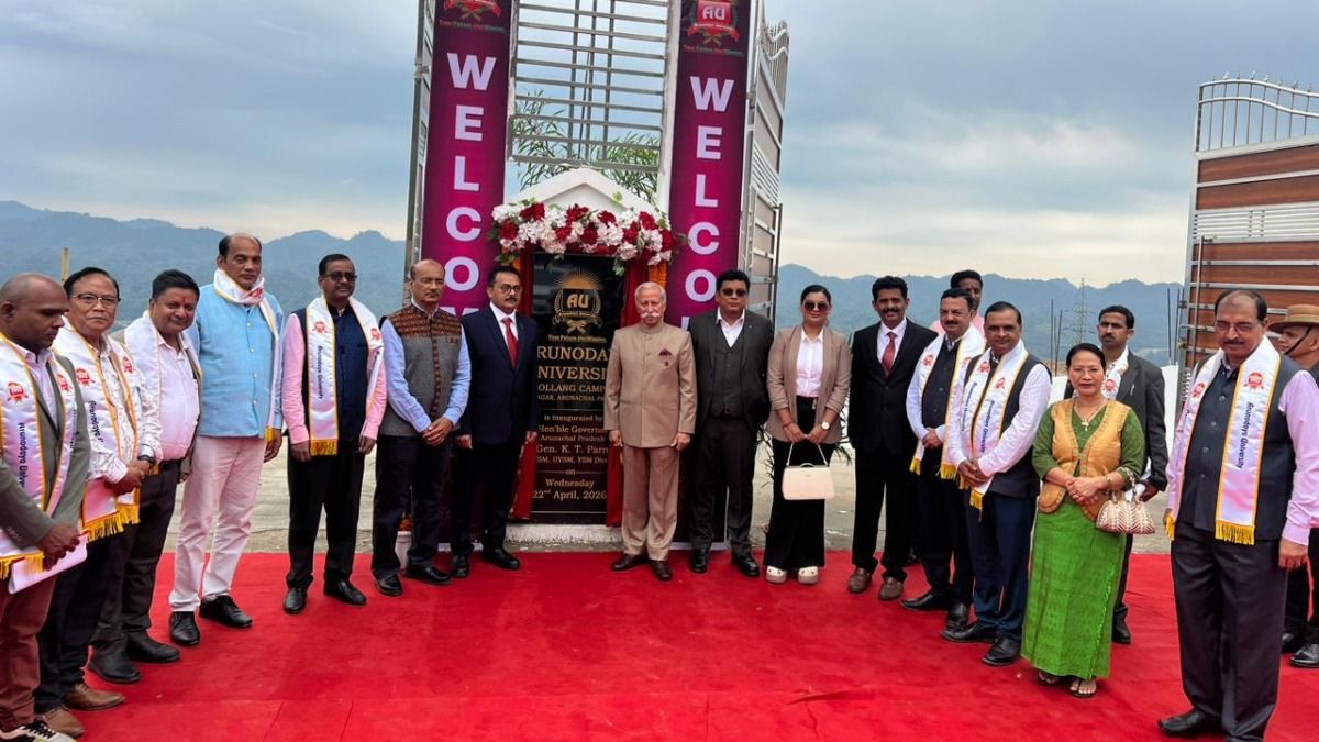 Arunachal Governor urges institutions to “make better citizens” while inaugurating 6th convocation at Arunodaya University