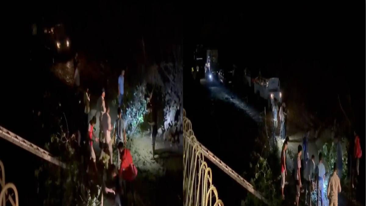 Assam: Incessant rainfall triggers landslide, disrupts traffic on Silchar–Haflong Highway