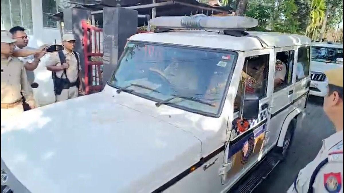 Amritpal Singh brought to Dibrugarh Sadar Police Station on two-day remand in Ajnala case