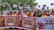 BJP holds ‘Mahila Aakrosh’ protest in Kokrajhar over opposition to Nari Shakti Vandan Bill BJP holds ‘Mahila Aakrosh’ protest in Kokrajhar over opposition to Nari Shakti Vandan Bill
