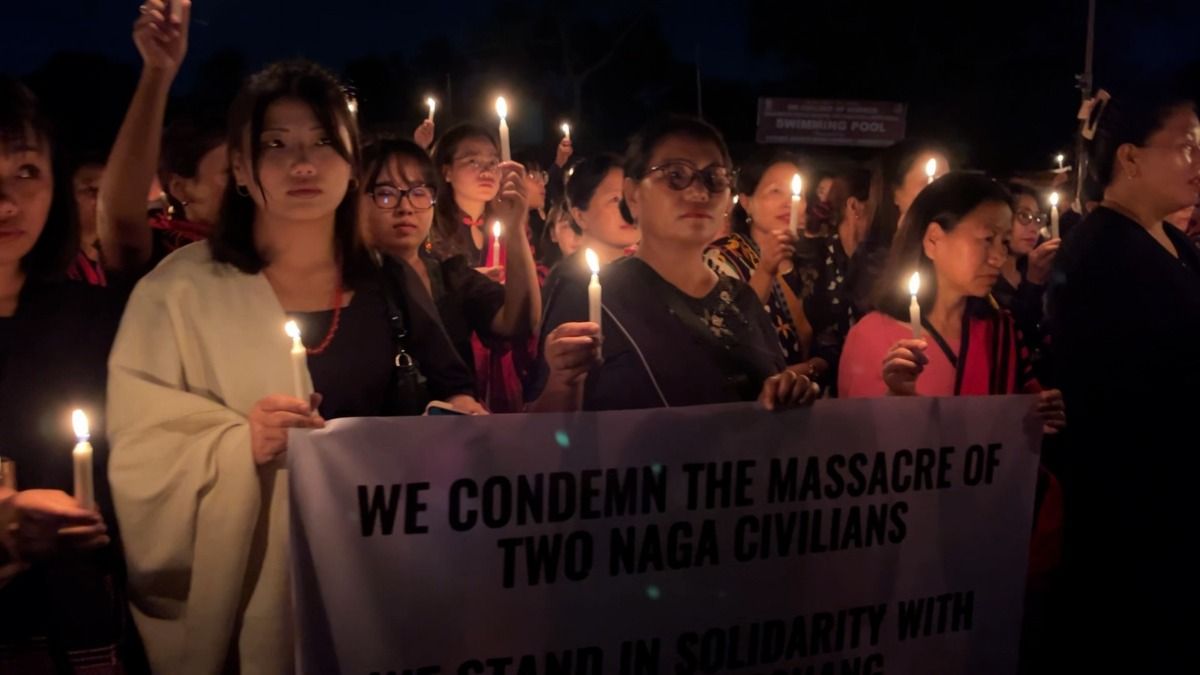 Naga, Meitei groups unite in protest, condemn ‘terror attack’ on Tangkhul civilians