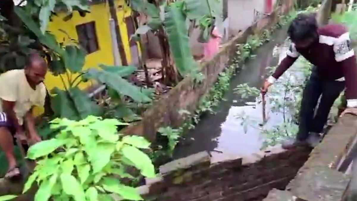 GMC clears illegal blockage in Guwahati’s Rukmininagar, restores natural drainage