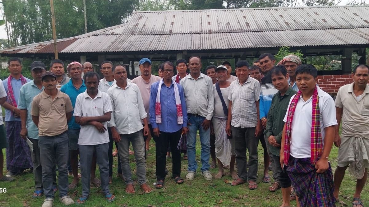 Assam: Villagers reject government's proposed plan to resettle Laika flood-affected families in reserved forest belt