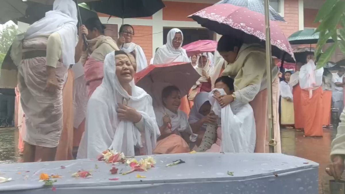 Manipur's Tronglaobi child victims laid to rest as remains reach native village