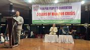 Manipur conflict marks three years, COCOMI holds people’s convention in Imphal Manipur conflict marks three years, COCOMI holds people’s convention in Imphal