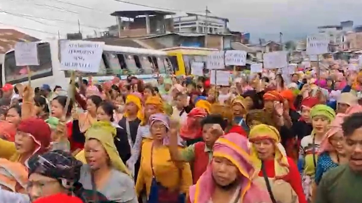 Manipur conflict completes three years, hundreds join public rally demanding restoration of peace