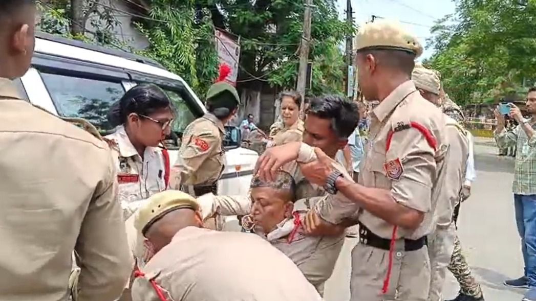 Police personnel falls ill at Assam's Nagaon counting centre, alleged lack of ambulance raises questions