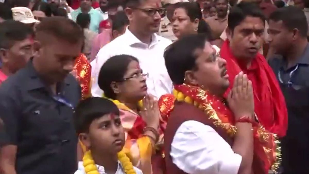 BJP leaders offer prayers at Kamakhya Temple ahead of Assam swearing-in ceremony