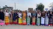 Protest intensifies in Manipur demanding release of remaining Naga hostages Protest intensifies in Manipur demanding release of remaining Naga hostages