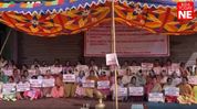 Manipur: Civil society groups stage sit-in protests across valley districts, demand end to SoO pact amid unrest Manipur: Civil society groups stage sit-in protests across valley districts, demand end to SoO pact amid unrest