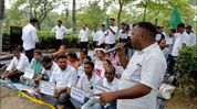 Tea Tribe organisations protest against McLeod Russel over alleged denial of jobs to local youth Tea Tribe organisations protest against McLeod Russel over alleged denial of jobs to local youth