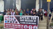 Kuki-Zo women protest in Kangpokpi, demand justice for slain church leaders and release of alleged hostages Kuki-Zo women protest in Kangpokpi, demand justice for slain church leaders and release of alleged hostages
