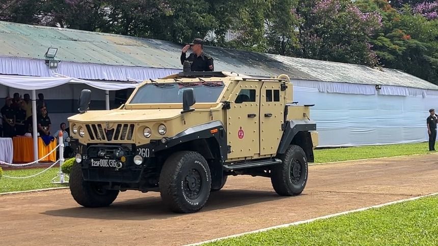 Manipur CM flags off advanced police vehicles under modernisation scheme