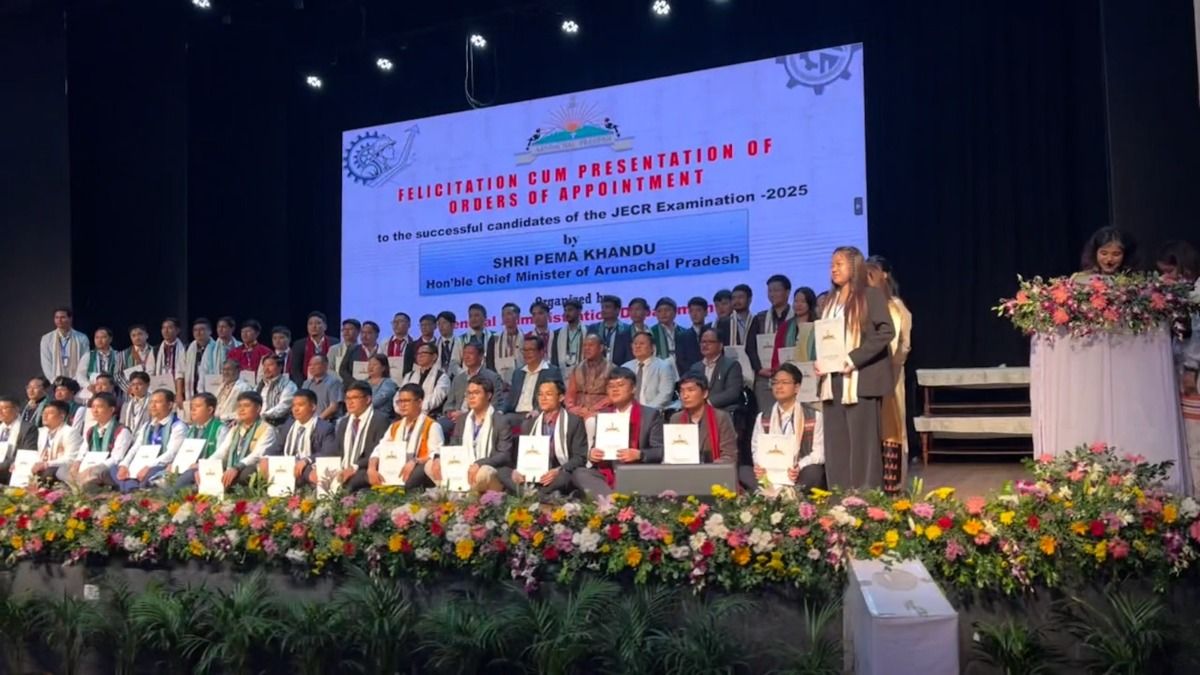 Arunachal felicitates 404 newly recruited junior engineers, CM Khandu calls for integrity in service