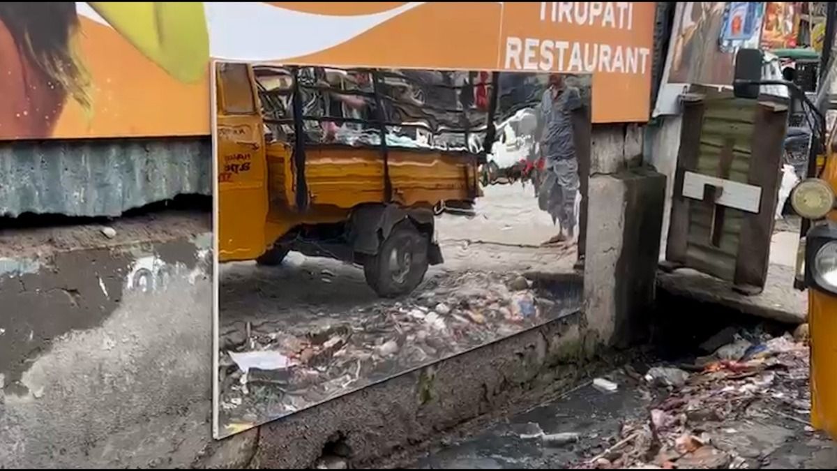 Assam's Tinsukia residents raise concern over open urination near school, mirrors installed to curb nuisance