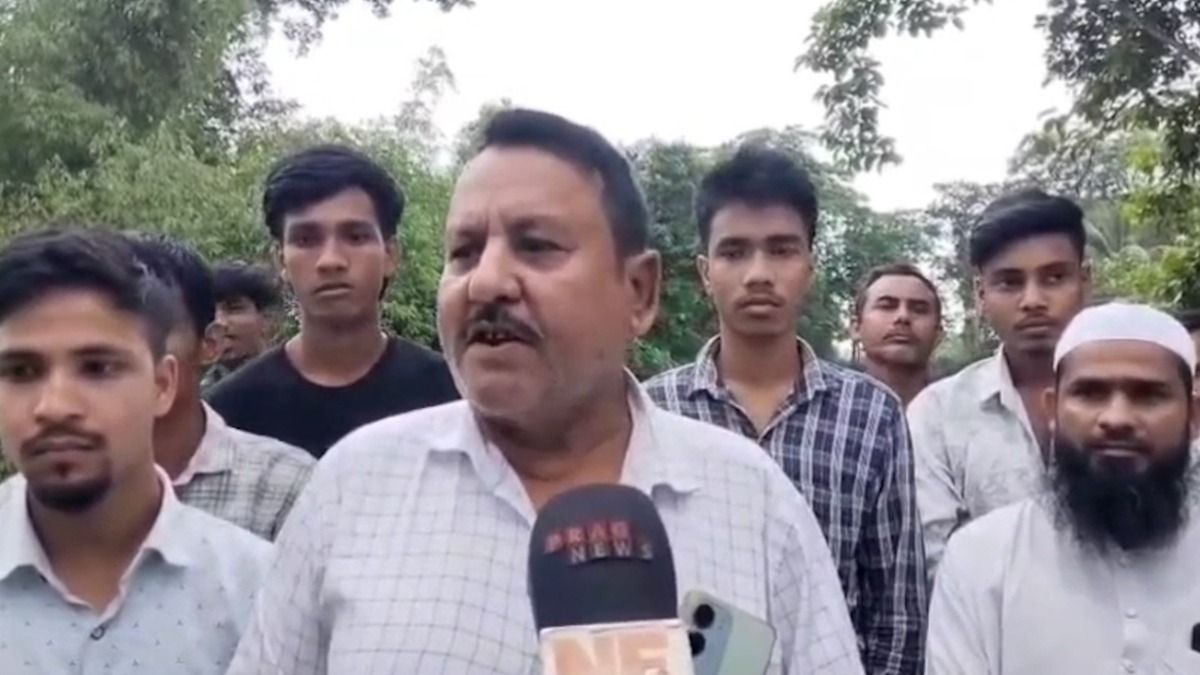Road in North Karimganj develops cracks within three months; irregularities alleged in CM’s road project