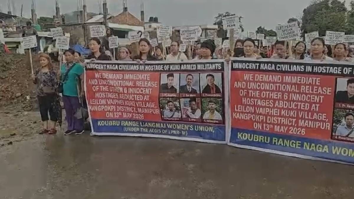 Manipur: Release of 14 Kuki hostages deferred amid protests by Naga bodies over abducted civilians