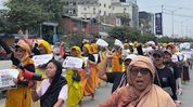 Thousands rally in Manipur's Imphal, demand NRC update before census Thousands rally in Manipur's Imphal, demand NRC update before census