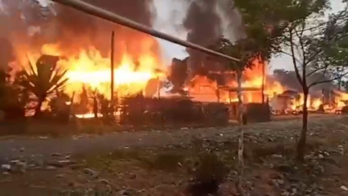 Two killed, two injured as armed assailants attack village in Manipur's Kamjong; houses set ablaze
